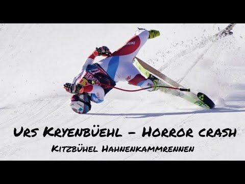 Urs Kryenbüehl - Horror crash Kitzbuel The Streif