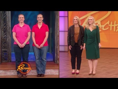 Shocking Head-To-Toe Makeovers For Twins Turning 40 | Rachael Ray Show
