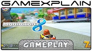 Mario Kart 8: Toad Harbor Gameplay w/ Direct Audio (Wii U)