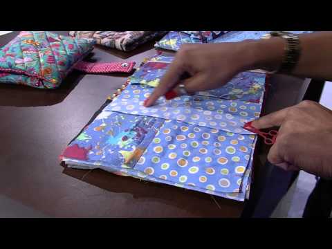 Mulher.com 30/01/2015 Néia Rocha - Estojo escolar patchwork