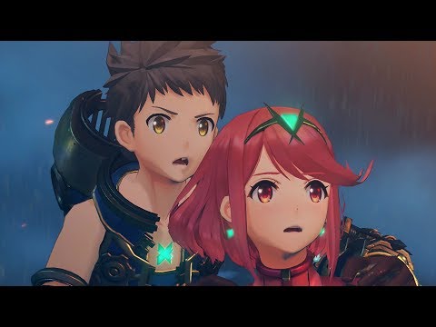 Pyra & Rex resurrection back to life. Xenoblade Chronicles 2 .
