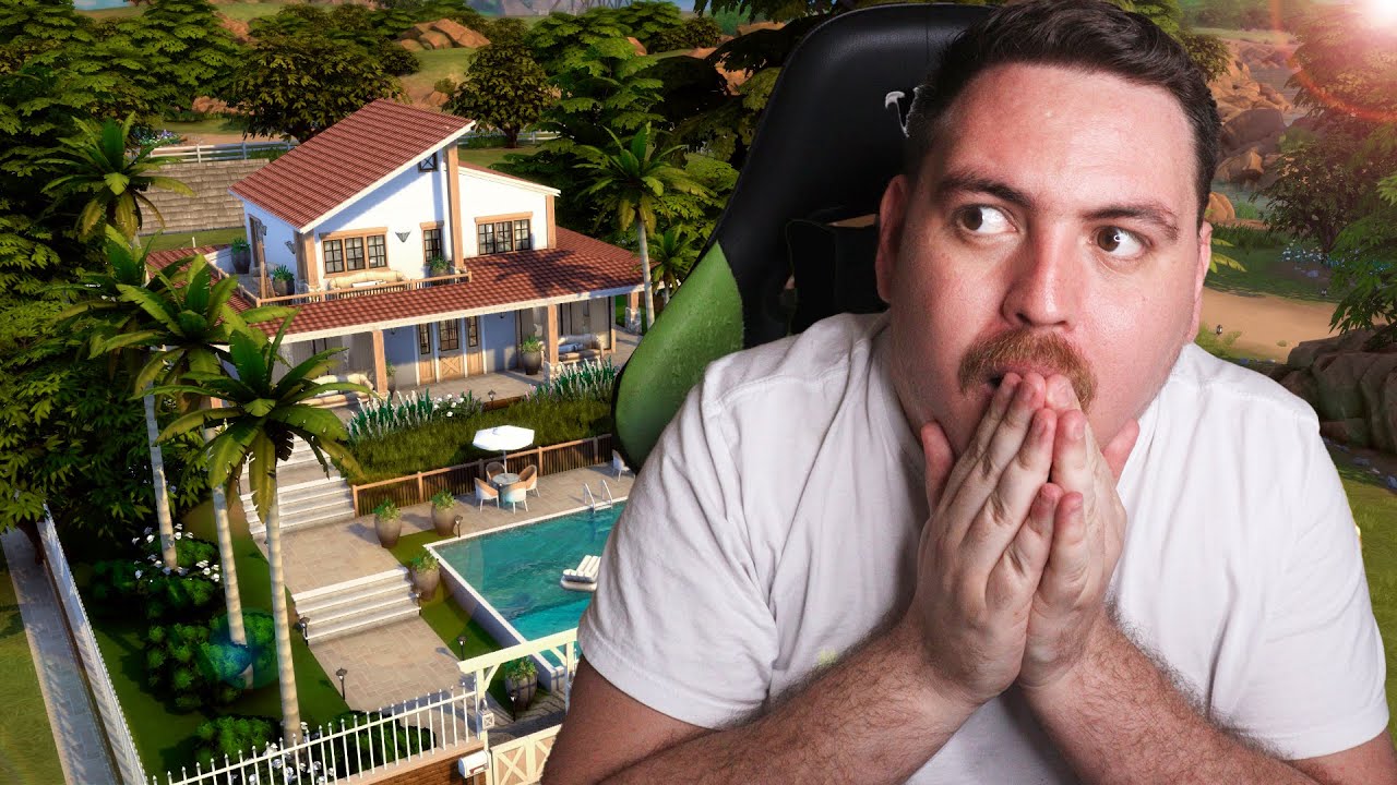 CONSTRUÍ UM SITIO BRASILEIRO ENORME COM PISCINA PARA SEUS SIMS!!! │ Slow Build │ Construção