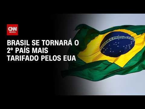 Tarifaço: Brasil se tornará o 2º país mais taxado pelos Estados Unidos | HORA H