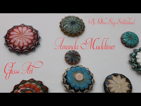 Glass Artist Lampwork Amanda Muddimer Workshop Switzerland Mangobeads Muranoglass Beadcamp 2018