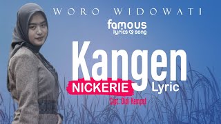 Download lagu KANGEN NICKERIE-versi keroncong - cover woro widowati | lirik video mp3