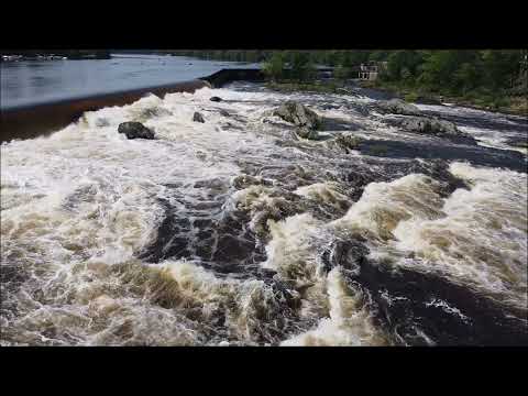 PART 1 Pawtucket Falls, Lowell, MA  AFTER HEAVY RAIN