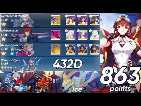 [Honkai Impact 3 SEA] EX Abyss RL (432D) - Huodou [Ice] (862 pts) HR(SS2) RC(SSS) KR(SSS) Wedges 2*