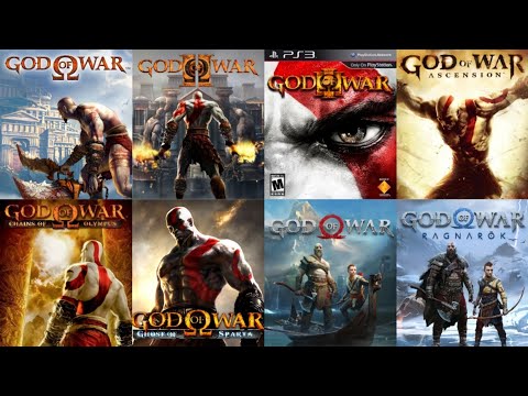Evolution of GOD OF WAR Games 2005-2023