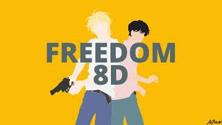 BANANA FISH OP2 | FREEDOM  | 8D Music