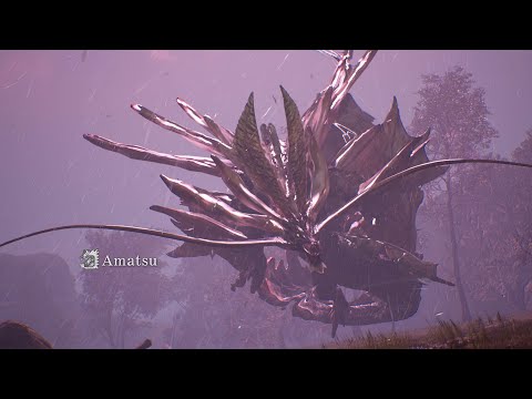 Monster Hunter Wilds/World - Amatsu Cutscene (Fan Animation) | 4k