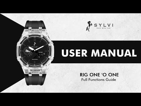 SYLVI RIG ONE 'O ONE User Manual ⌚ | How To Use RIG ONE 'O ONE Watch Guide✔️ #UserGuide