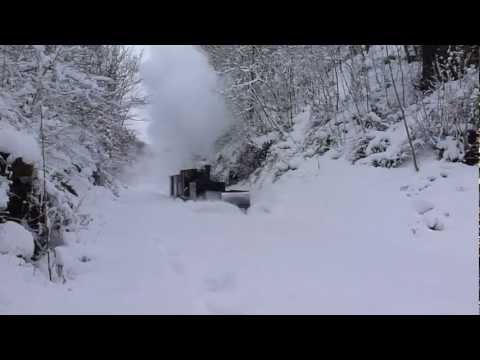 Kirklees Light Railway Snowplough 2013