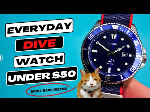 Best Dive Watch Ever - Casio Duro Blue Marlin Under $50