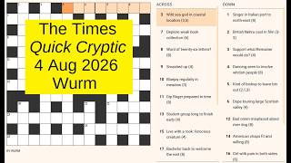The Times Quick Cryptic 3371