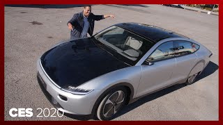 Can Solar Power give this car 450 miles or range? Lightyear One's EV