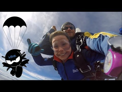 First SKYDIVE and LIMO RIDE!