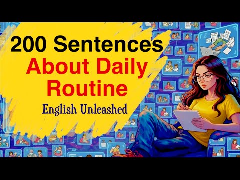 200 Sentences to Talk about Your Daily Routine: Shadowing Practice for Beginners | Speak Fluently