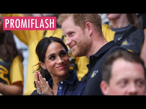 Prinz Harry und Meghan feiern den Start der Invictus Games