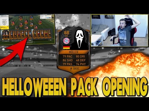 HOLY SH*T !! HELLOWEEN SPECIAL CARDS PACK OPENING !! | FIFA 17 Ultimate Scream Pack Opening