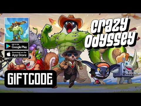 Crazy Odyssey Gameplay & All Giftcode - Official Launch MMORPG Game Android iOS
