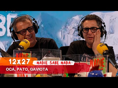NADIE SABE NADA 12x27 | Oca, pato, gaviota