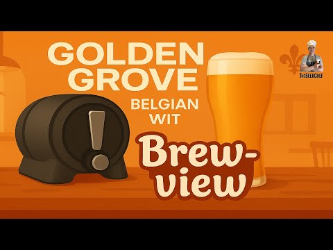 Brew-View: Golden Grove Belgian Wit in the Pinter 3 🍻
