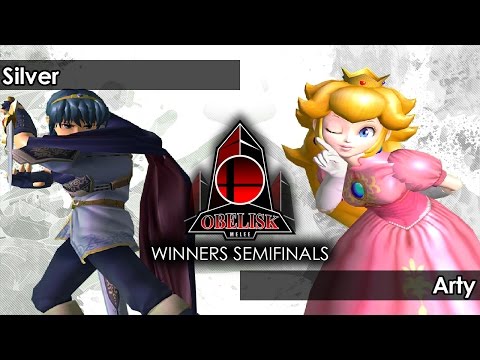 Melee: GVS | Silver (Marth) V Arty (Peach) - Obelisk 40 Tournament SSBM