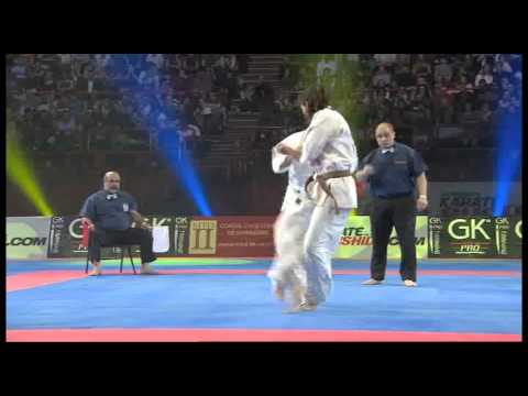 27e Festival des Arts Martiaux - Karaté Kyokushinkai : Antonio Tusseau VS Kyohei Ajima