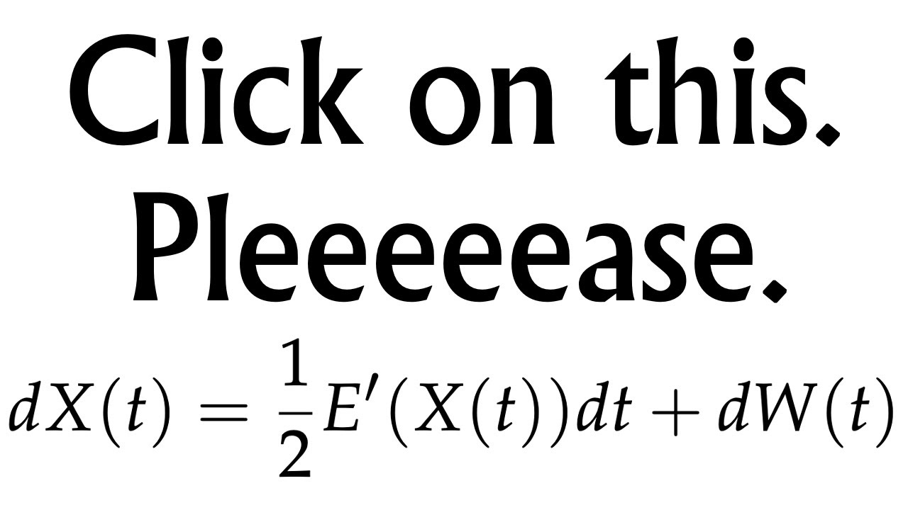 Free paper; easy free way to support the Lantertronics channel (math on jump & diffusion processes)