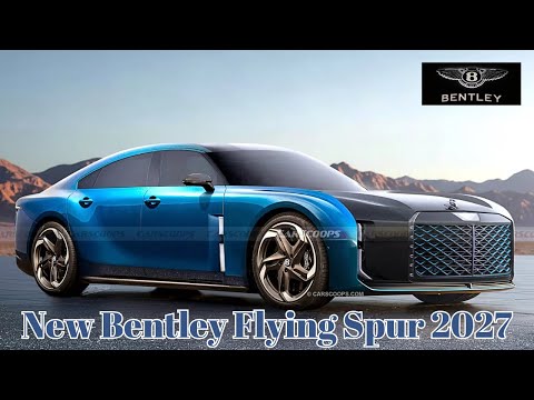 Thumbnail for Inspired by the EXP 15 Concept,the Next Flying Spur Gains a Monolithic Face.Bentley Flying Spur 2027