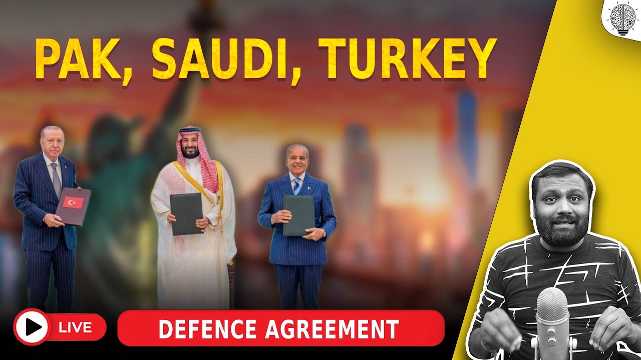 🔴 Live : Pakistan, Saudi and Turkiye sign joint defence agreement