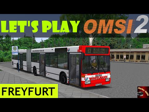 OMSI 2- Freyfurt Linie 63 im O405 GN2 - Let's Play Omsi 2 [#209]