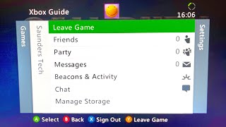 How To Activate Xbox 360 Guide On Xbox Series X / Xbox One! (Xbox 360 Live Menu)