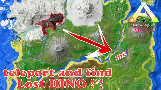 How to find lost dino in ark mobile and teleport them to your base #009
