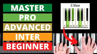 Piano Chords: 5 Levels from Beginner to Pro