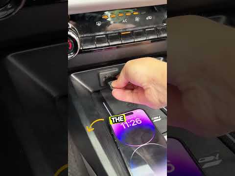 Mini wireless CarPlay Adapter let's you eliminate dangling cables.