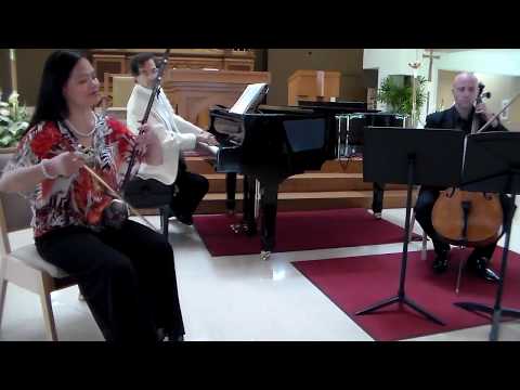 Qin Qian & Friends  "Mountain Stream" Composer: Qin Qian二胡与大提琴、钢琴的《山谷小溪》