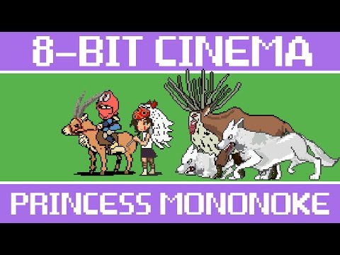 Princess Mononoke - 8 Bit Cinema