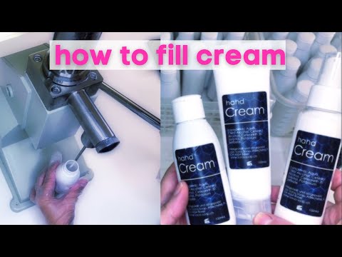 Part of a video titled Practical method to fill cream tubes or lotion bottles - YouTube