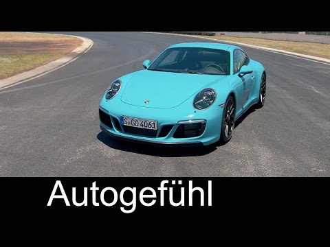 New Porsche 911 Carrera GTS Facelift Racetrack Sound Exterior/Interior Preview 2017/2018