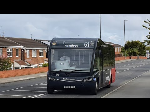 Journey on Route 85 | NK16BXR/0674 - Go North East: Optare Solo SR M925