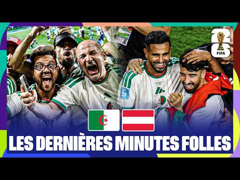 Algérie - Autriche (3-3) : la fin de match la plus FOLLE de la Coupe du Monde 🤯