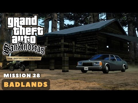GTA San Andreas Definitive Edition | PS5 Gameplay Walkthrough | Badlands | Part 28