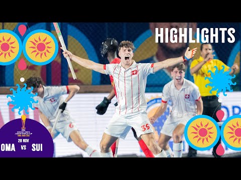 FIH Hockey Men's Junior World Cup 2025 Tamil Nadu: Game 7 - Highlights: Oman vs Switzerland