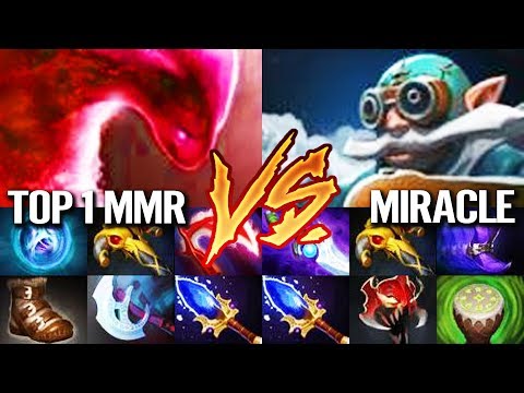 TOP 1 mmr Morphling VS MIRACLE- Gyrocopter - TOP ranked Gameplay Dota 2