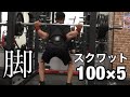 ニースリーブと足幅を変えただけで重量が上がる!?