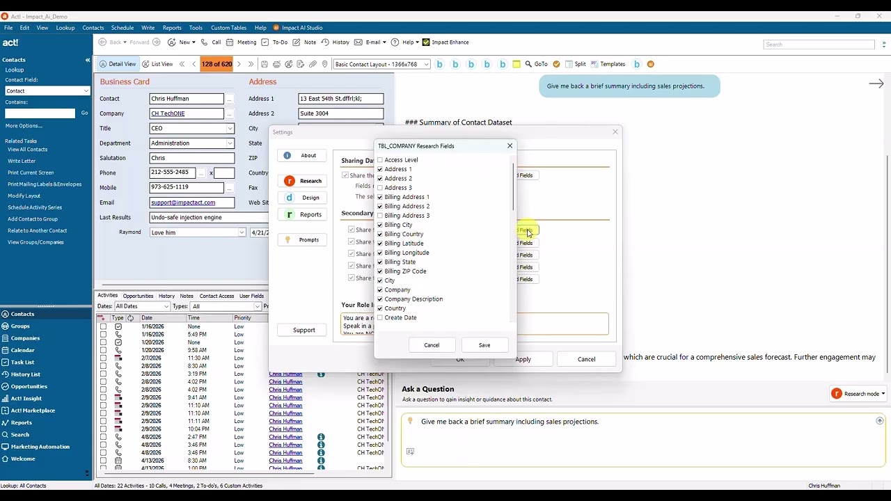 Impact AI Studio Report Mode video preview