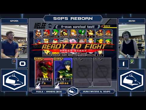 S@PS Reborn Melee Singles - Spork (Samus) vs Bean (Marth) - Pools Winners