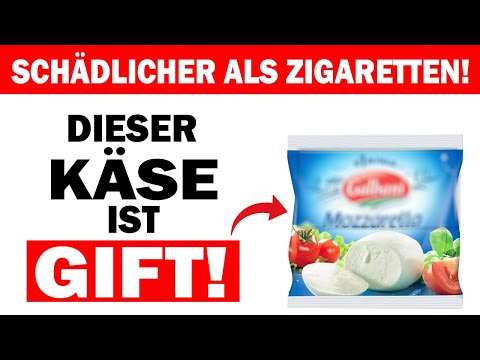 NIEMALS diese Käsesorten essen ! Sie schaden Ihrer Gesundheit.