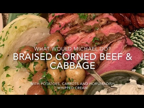 Braised Corned Beef and cabbage